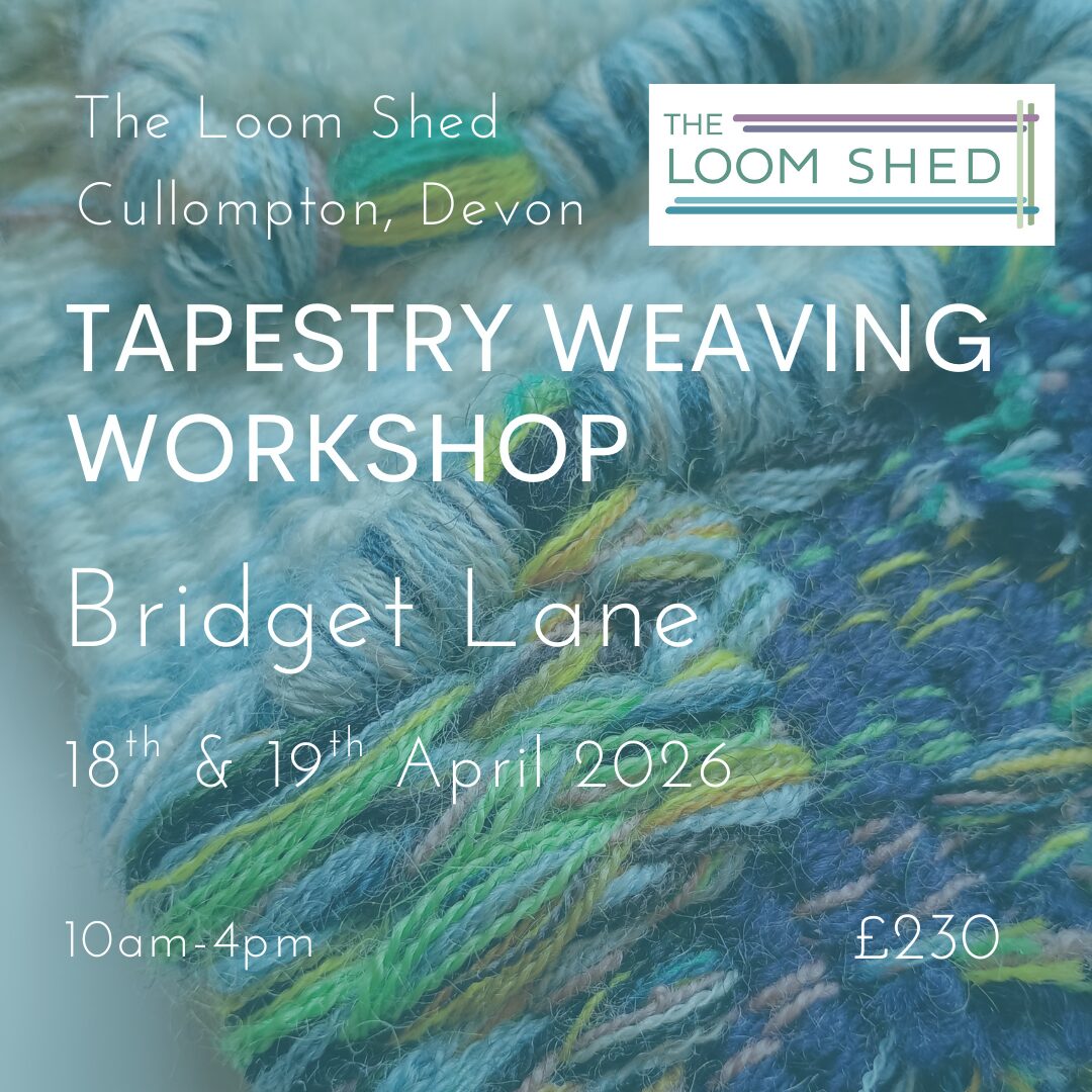 Tapestry Weaving Workshop with Bridget Lane – instalments
